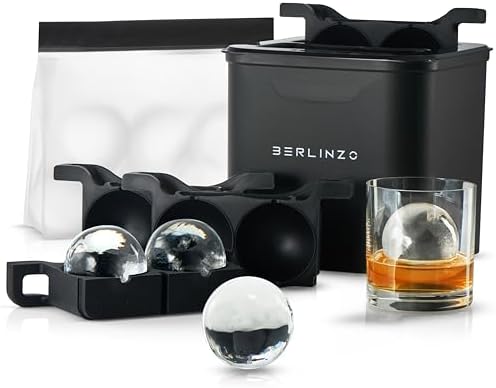Premium Clear Ice Spheres Ball Maker Set