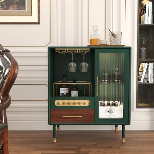 Modern Mid-century Coffee Bar Cabinet