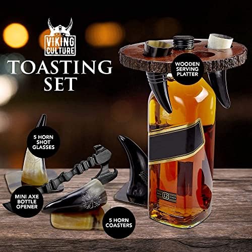 Viking Culture Viking Horn Drinking Premium Set 3 Viking Culture Viking Horn Drinking Premium Set - Image 3