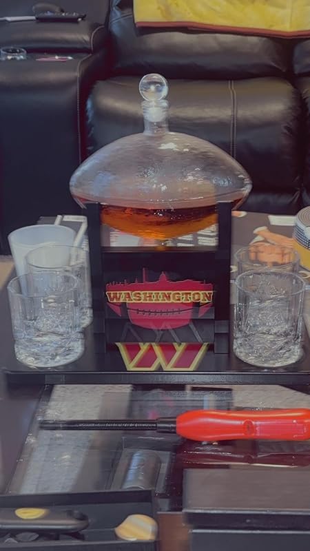 Football Whiskey Decanter Set for Men 19 Football Whiskey Decanter Set for Men - Image 19